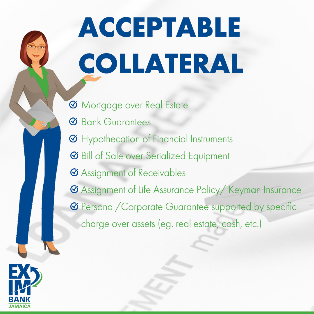 What is acceptable collateral for a loan? Leia aqui What is