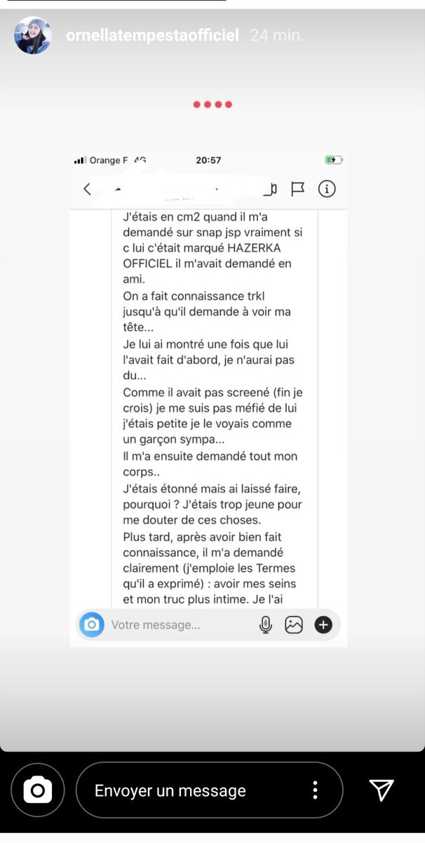OfficielEmy's tweet photo. Des centaines de témoignages qui dénoncent le vrai visage de @hazerkaofficial. Il faut que tout le monde sache !! #balancetonpervers #hazerka RETWEETEZ !! https://t.co/c37wIMmY3x