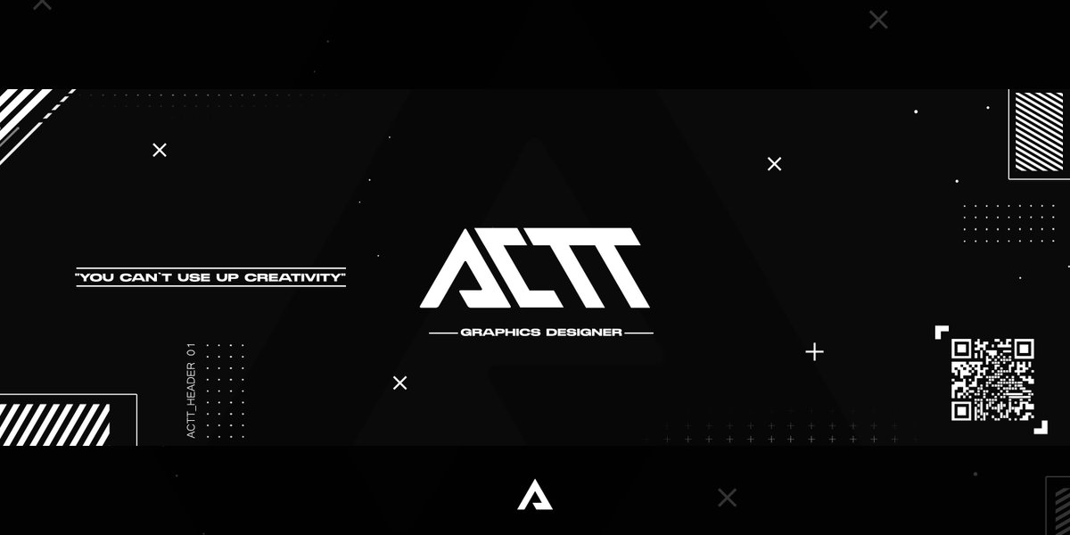 ActsGraphics's tweet photo. New Twitter banner for myself!

(QR code brings you to my portfolio) 

Retweets and Likes appreciated <3

#GFX #GFXDesigner #Banners https://t.co/aennm45VUV