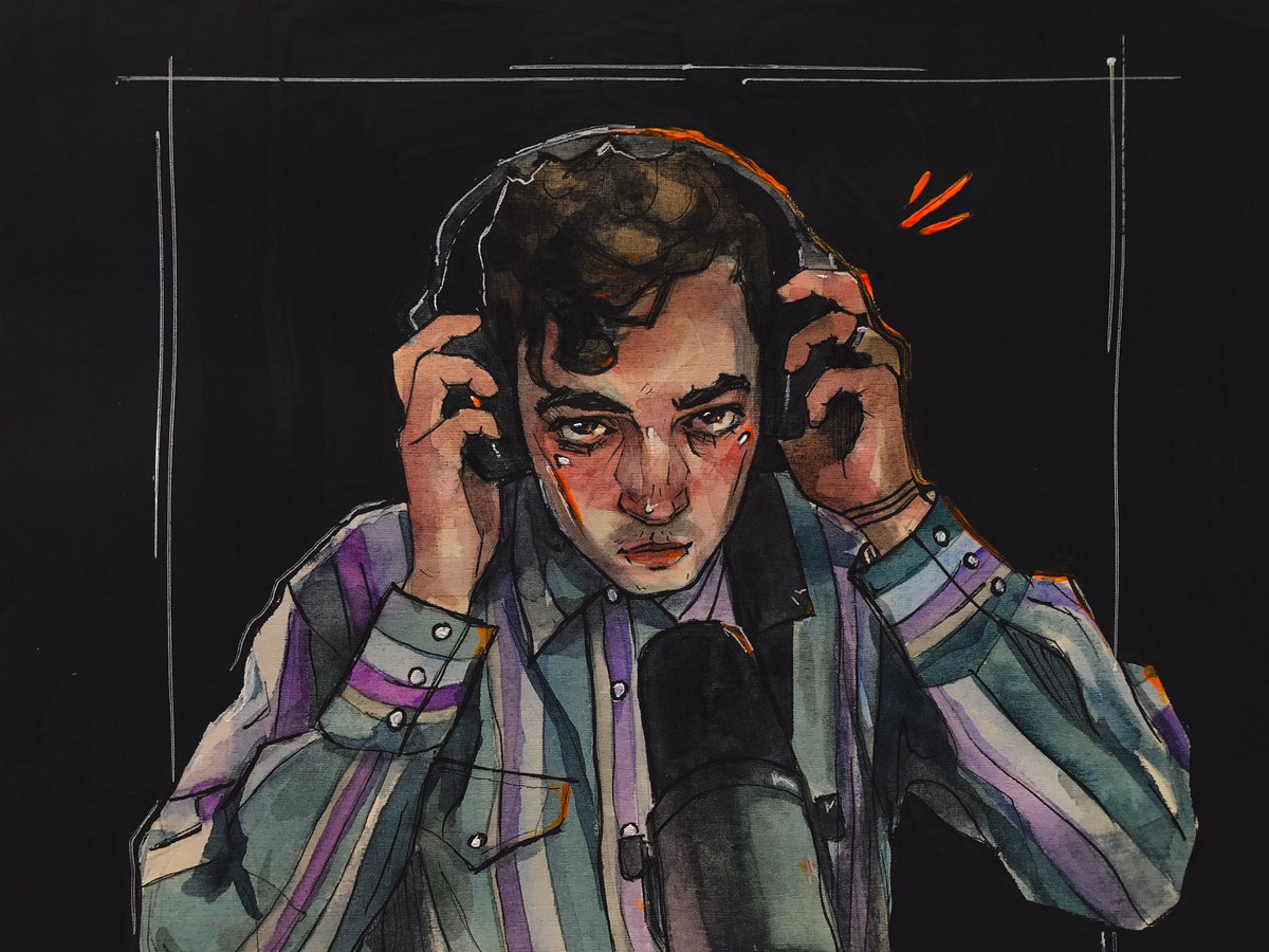 twentyonepilots's tweet photo. what have you been working on lately? #cliqueart @ne0n_hype @xblurredboys @likeafunerall @AnaAllanPoe https://t.co/P9O7XVc41a