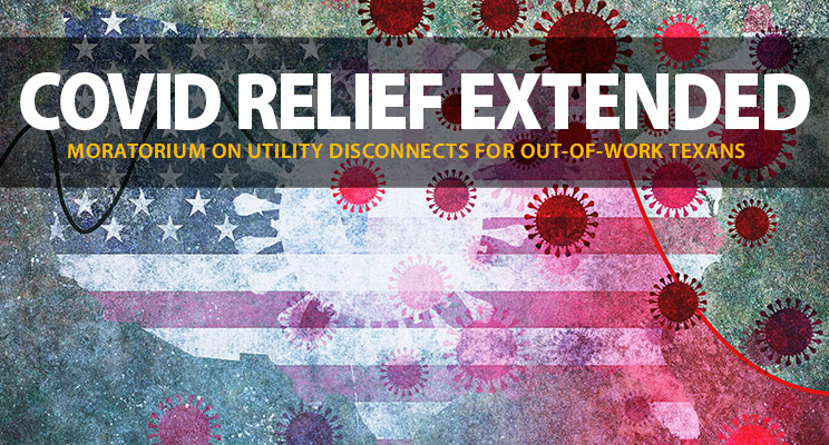 tcaptx's tweet photo. The PUC extends a utilty bill relief program for Texans affected by the COVID-19 pandemic. #txpower #covid19relief #electricitybill 

https://t.co/WzzXwfCXko https://t.co/2kmLVKW99o