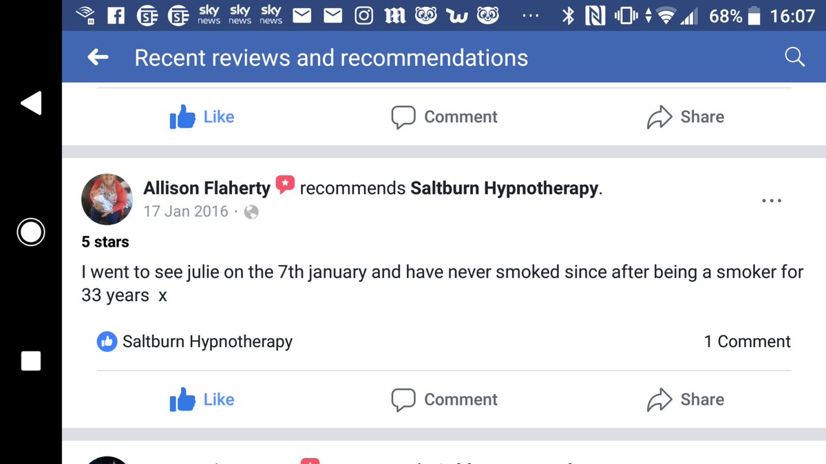 SaltburnHypnoth's tweet photo. What bad habits have you developed during lockdown?  Smoking?  Over Eating? See our Facebook page for more reviews.
Therapy is available via video call from the safety and comfort of your own home, and in most countries.
#TheNewNormal https://t.co/ZcryFzTiYy