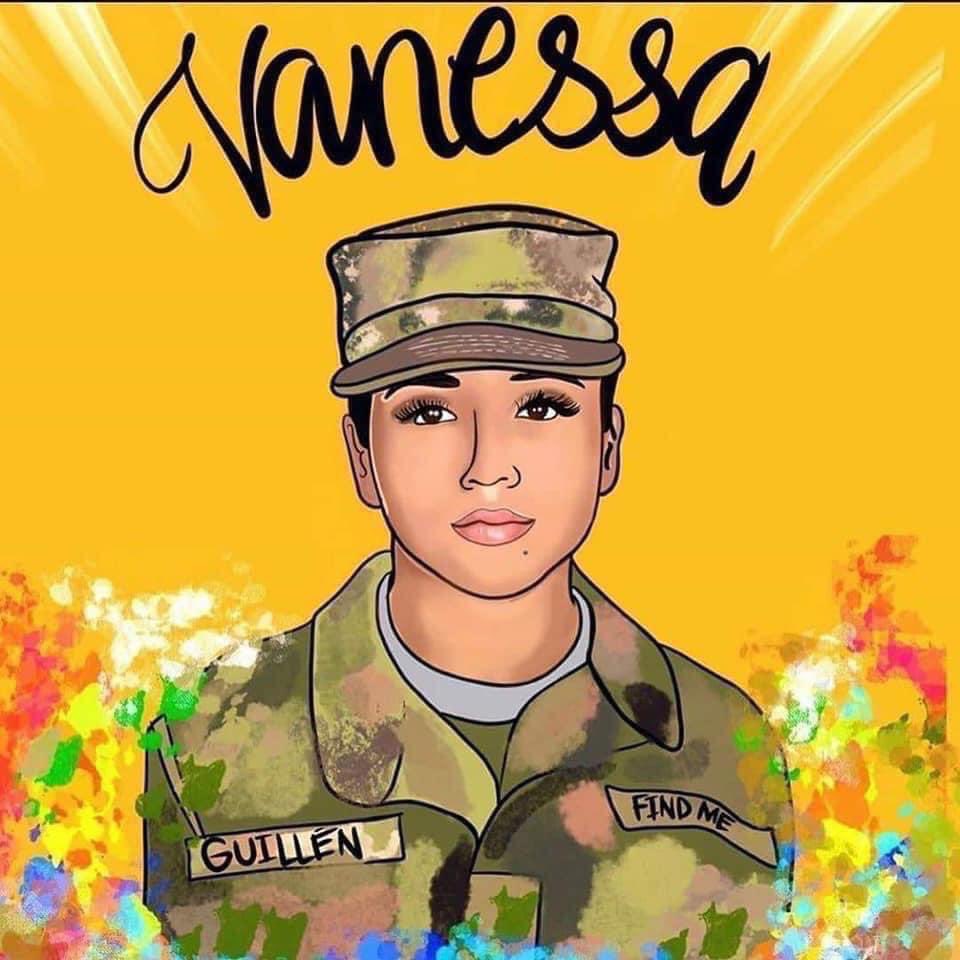 enrique0423's tweet photo. ELLA MURIO SIN IR A LA GUERRA.
SHE DIED WITHOUT GOING TO WAR.
#VanessaGuillen #JUSTICEFORVANNESSAGUILLEN
#NoJusticeNoPeace
#CROOKEDSYSTEM #FortHoodShutDown ๐๐๐ https://t.co/OZ4M2NmxYs
