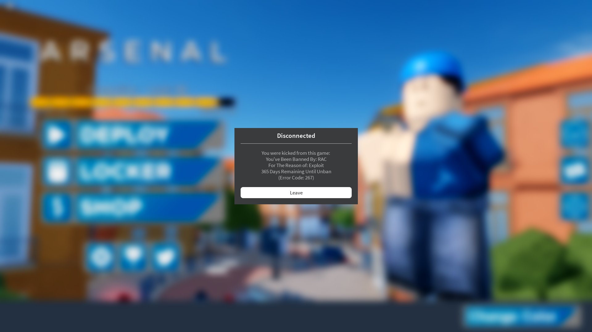 Creepy On Twitter When You Get Banned For Cheating On Arsenal It S Ok I Know I M A Sweat At The Game - you have been banned roblox