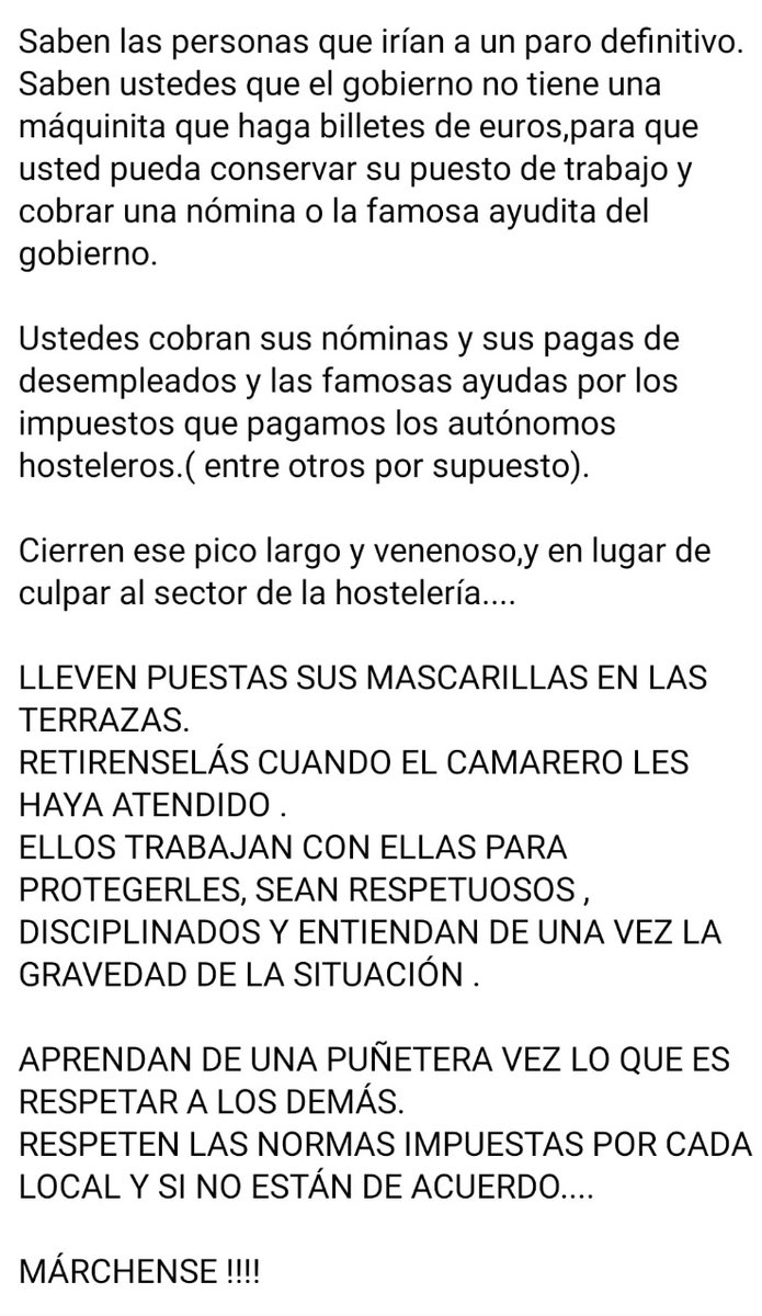 Soy Camarero (@soycamarero) on Twitter photo 