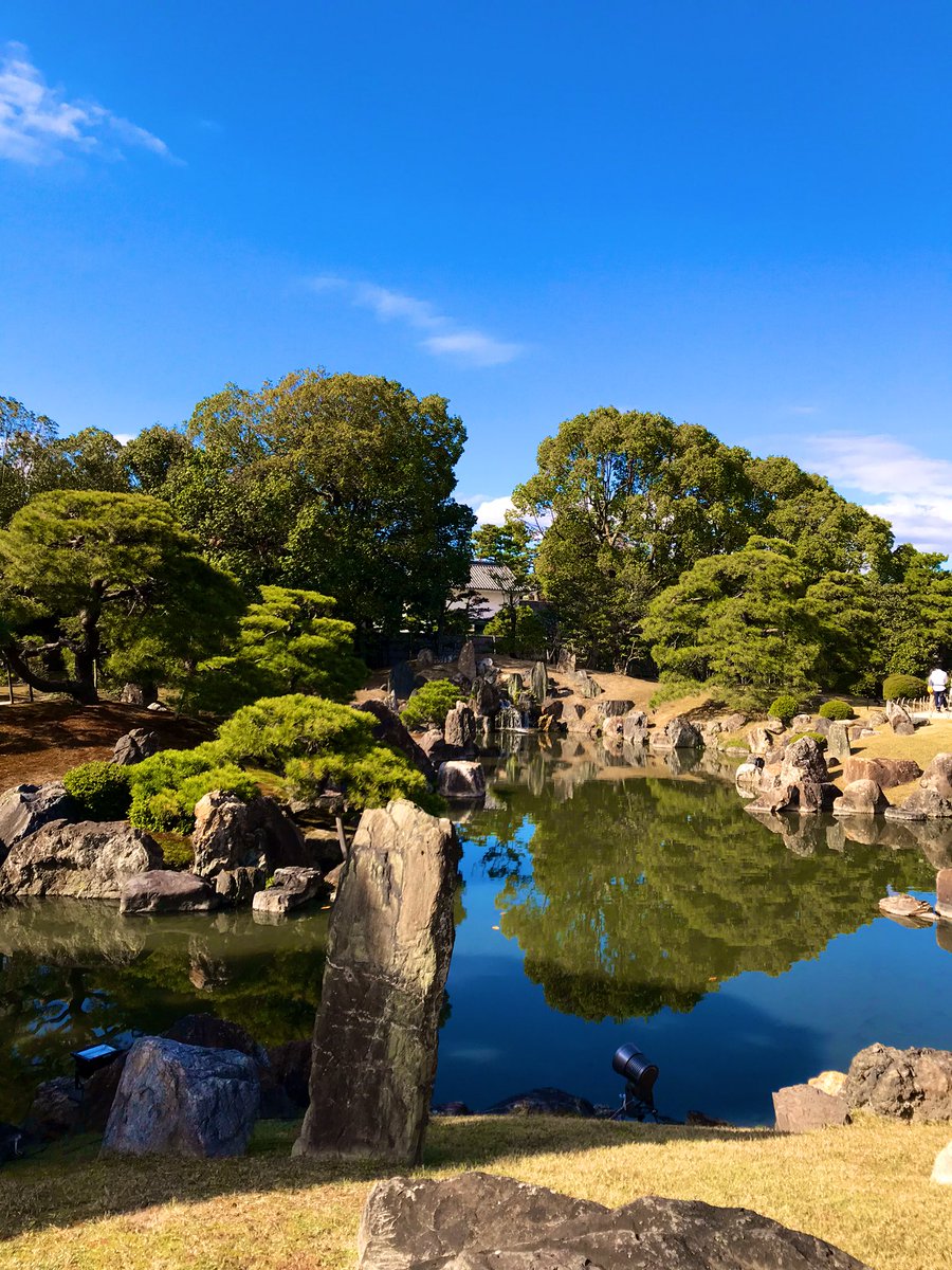 Day 92: photo at the gardens in Ni-jo Castle  #Kyoto  #Japan – bei  二条城 (Nijo-jo Castle)