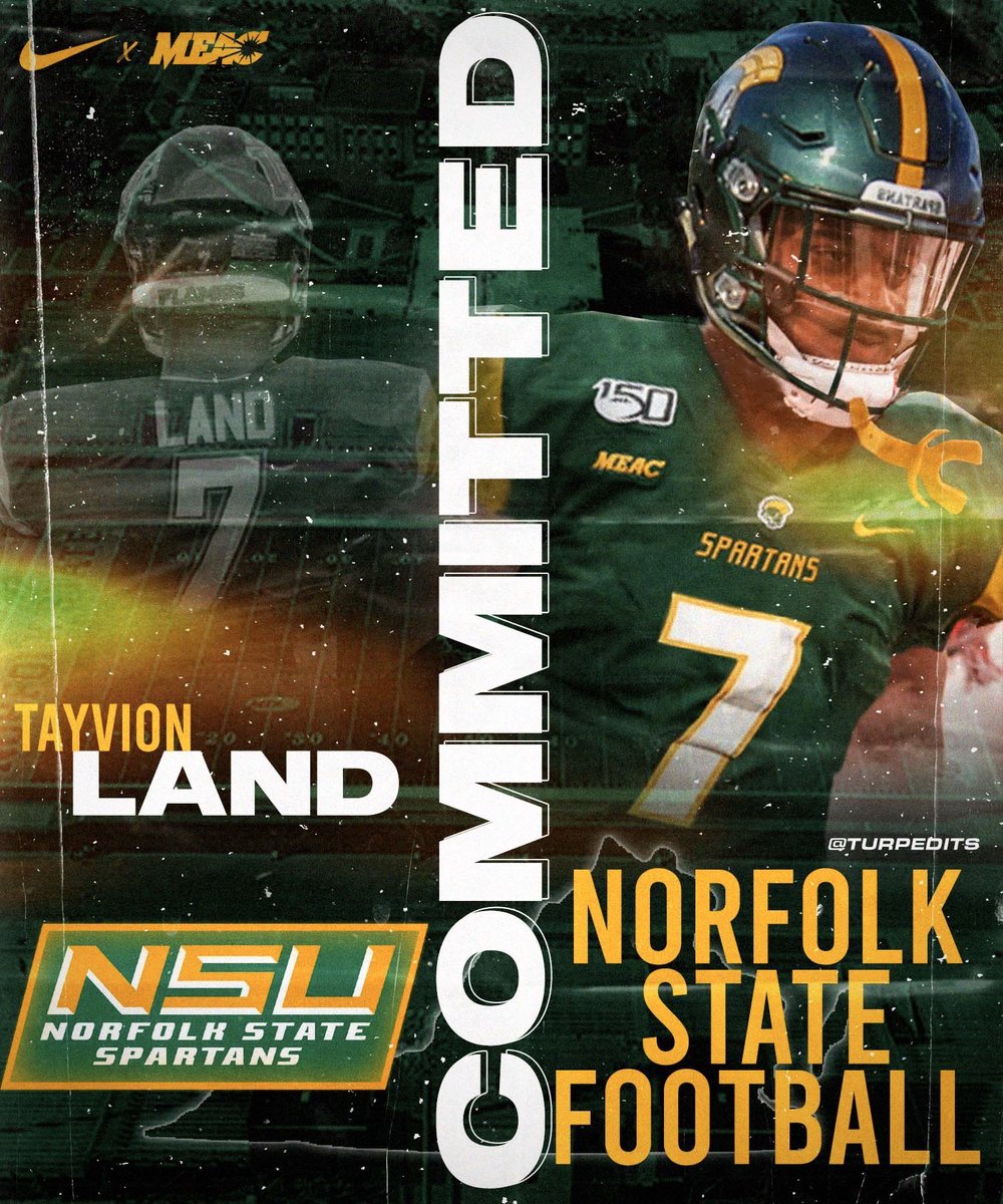 LandTayvion's tweet photo. SPARTAN NATION LETS DO IT.. WUDDUP NORFOLK🔰‼️‼️‼️
#Respectmydecision https://t.co/2GDAherNyY