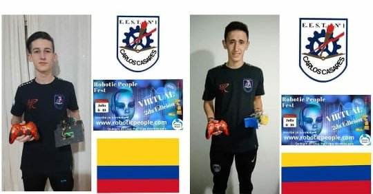 diegojbergues's tweet photo. Excelente  participación en el torneo de robótica más  prestigioso  de Latinoamérica la E.E.S.T  N1 de Cs Cs  dejó a la Argentina  en el 1 y 5 puesto.Felicitaciones  alumnos ,gracias  familias  por el acompañamiento y lo más importante  que se diviertan aprendiendo .orgullosos!! https://t.co/hU52uK5uAF