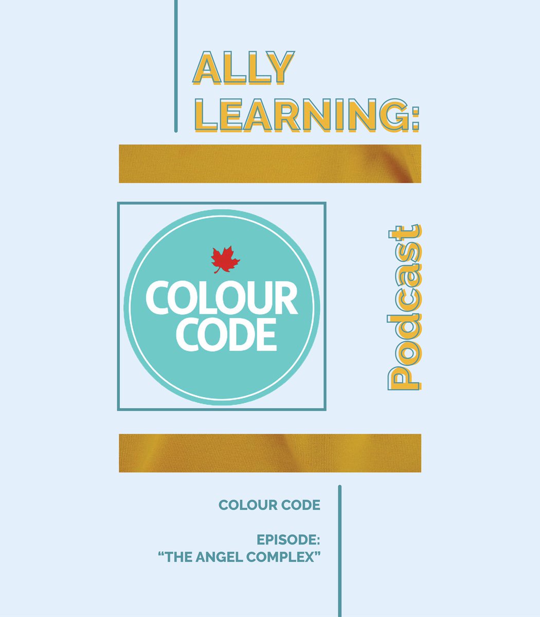 Ally2Squared's tweet image. Today’s #AllyLearning is the #ColourCode podcast’s Episode 4, “The Angel Complex”:m.youtube.com/watch?v=quyHGH…
