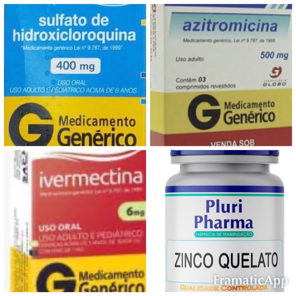 pr_jorge1962's tweet photo. Minha esposa é médica, está na linha de frente deste vírus chinês e tive contato com vários pacientes contaminados e me disse o seguinte: 
o tratamento precoce com Hidroxicloroquina, azitromicina, Zinco, ivermectina, funciona bem e salva vidas. https://t.co/ekSLs4KpE3
