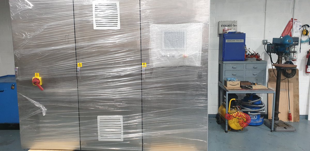 PLControls's tweet image. AB 8 axis servo system ready to go after FATs / inspection completed at
PL