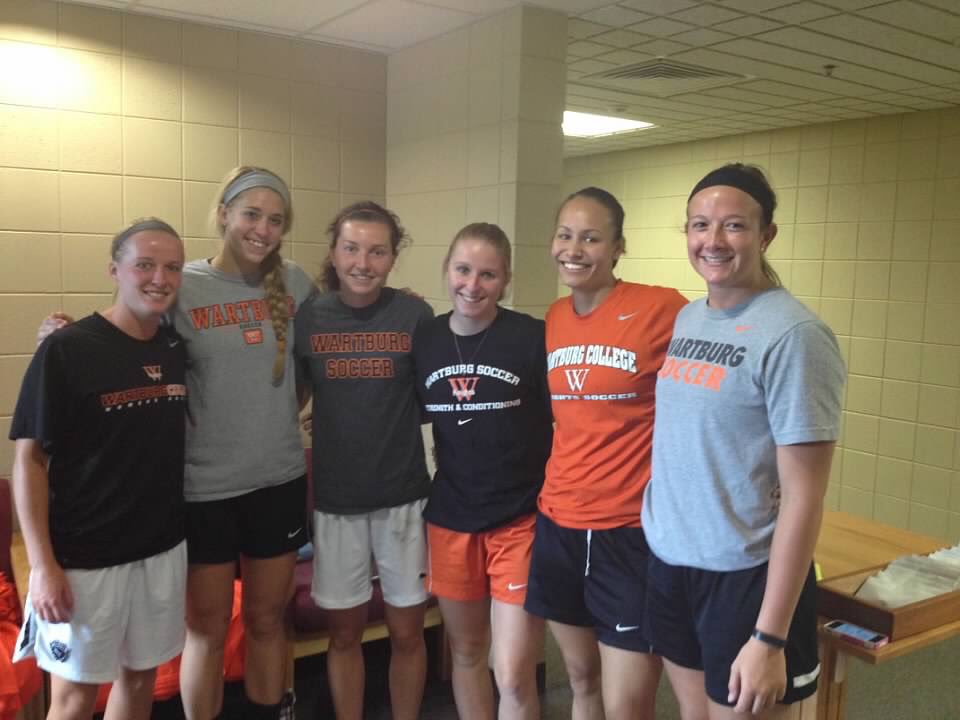 wartburgsoccer's tweet photo. July means overnight camp time! Though our plans for camp have changed, it’s still fun to do a little reminiscing of our camp counselors over the years. #missingourteam #goknights #ilikewartburgsoccer https://t.co/J0uM6ZCgrl