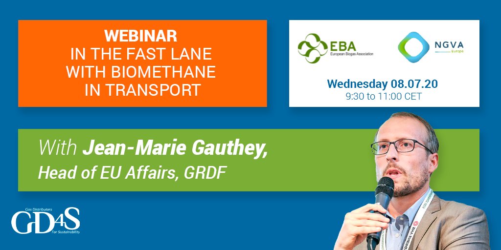 JM_Gauthey's tweet photo. 🧑💻 Let's discuss on Wednesday morning about #BioNGV: the use of #biomethane 🍃in #transport 🚛🚚🛻🚌 with knowledgeable #EU associations.
#CleanMobility #EUGreenDeal #SmartSectorIntegration https://t.co/1XP6FQXIs9