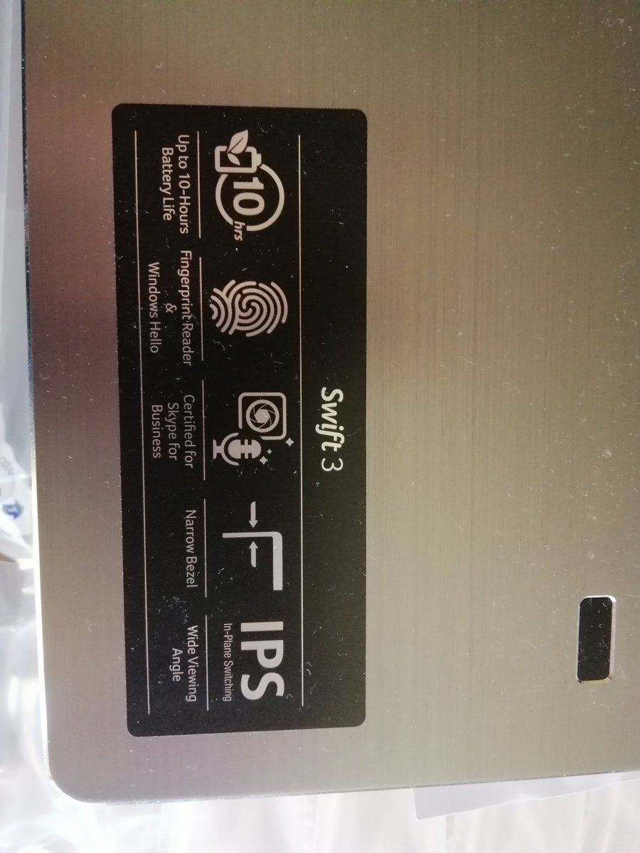 anotherbumble's tweet photo. @Acer Hi. I was just wondering, has Acer discontinued the Swift 3 15.6inch (seen in pics)? I can only find the 14inch in stock in places now. I'm visually impaired and the larger screen is better for me. Thanks :) https://t.co/k1ZBrQNytZ