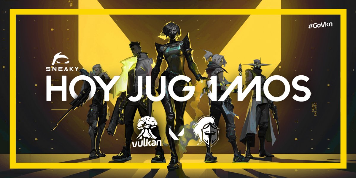 Vulkangg_tw's tweet photo. #Valorant
A partir de las ⏰20:00hs, nos enfrentamos 🆚@MadGamingARG por la primer fecha de la #SneakyOpen @SneakyGGOK
#GoVKN🌋 https://t.co/odZTXFaHAc