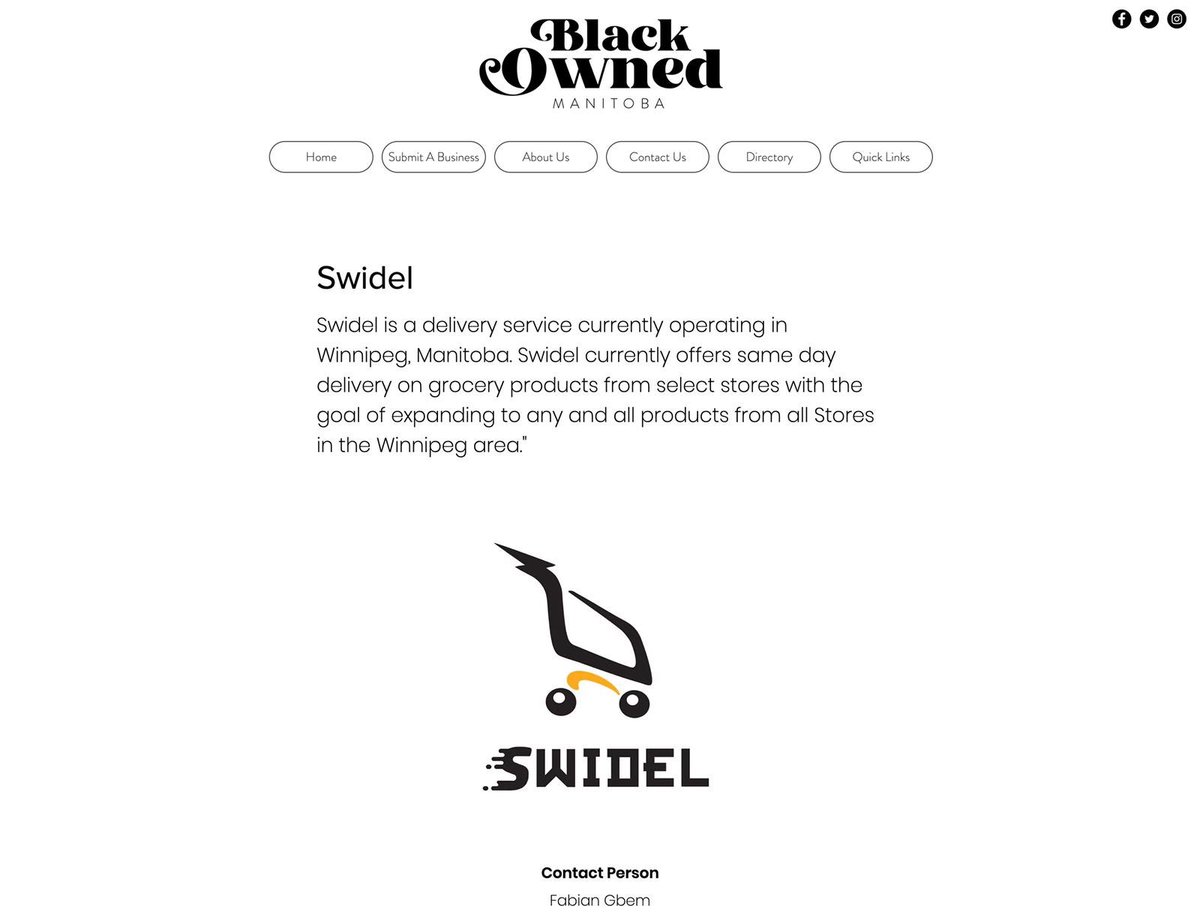 blackownedMB's tweet photo. Our directory is full of amazing black owned businesses and professionals that you should definitely check out. Here are a few we are highlighting today.

@miss_chi_fitness @swidelwpg @24feven @luxe__events .

#supportblackwpg #blackownedmb https://t.co/53D49eD5Jc