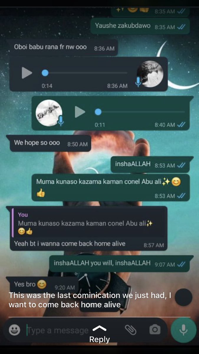 Rimi_Abubakar's tweet photo. If you come across this tweet..Pls Pray for my coursemate....we lost him today..InshaAllah hes in a better place https://t.co/LZonBCmK4f
