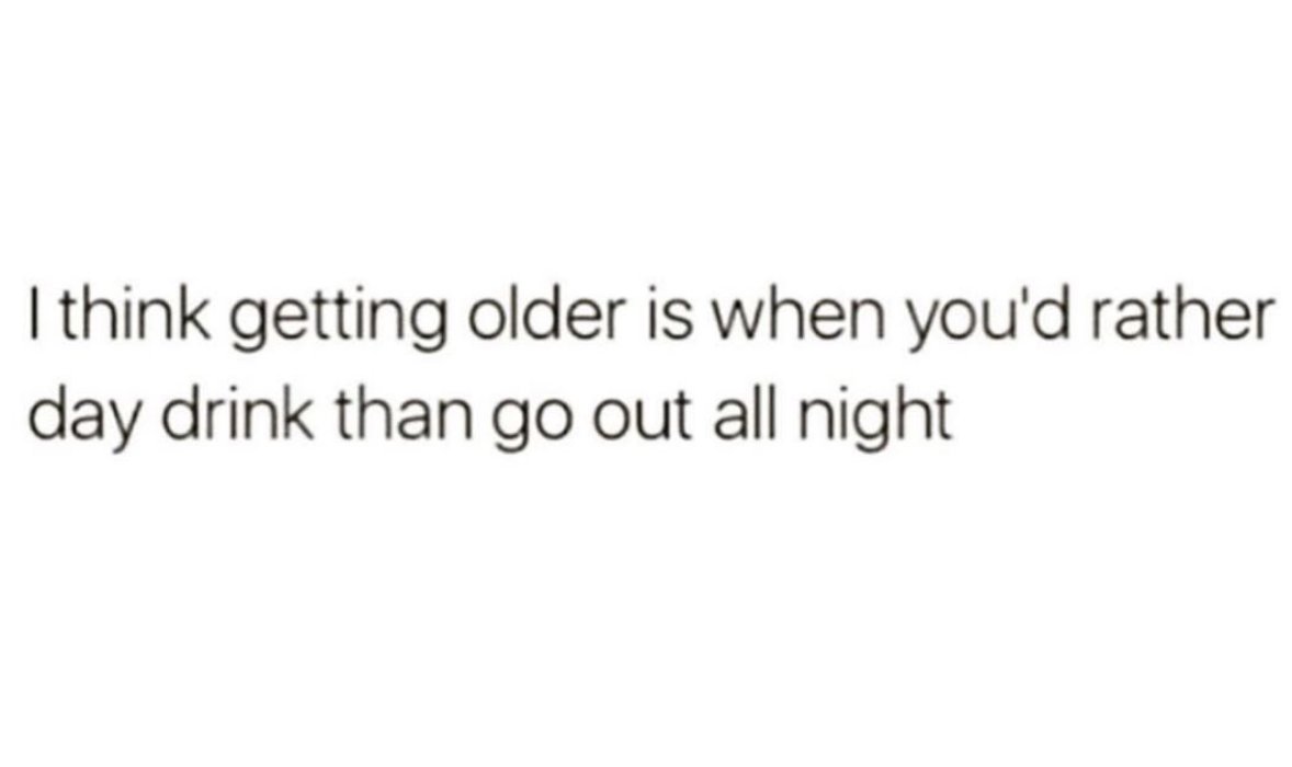 MensHumor's tweet photo. Drunk by supper. Bed by 9. Perfect day. https://t.co/wbLwpzVR5Y