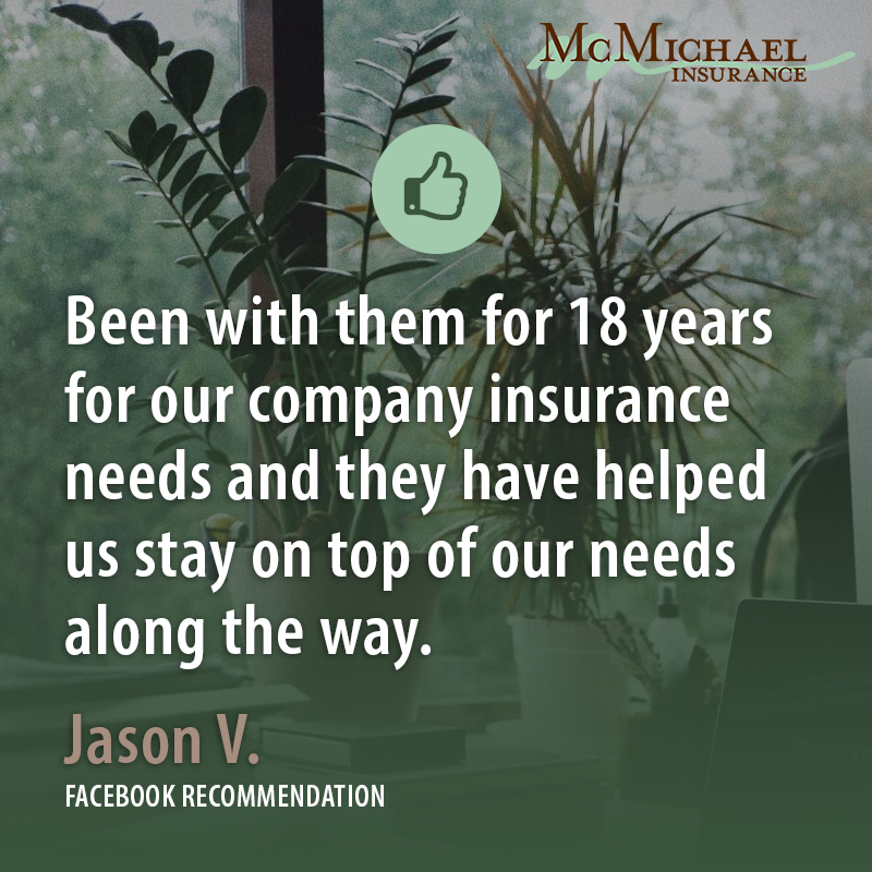 McMichael Insurance tweet media