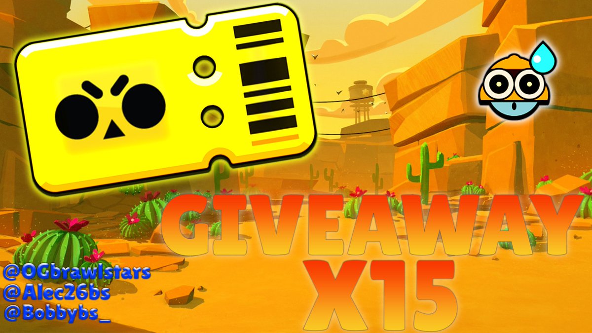 🔥X15 BRAWL PASS GIVEAWAY🔥
15 winners of $10 (itunes, google play, or paypal)💰

To enter:
-Follow <a href="/Alec26bs/">Alec26</a> <a href="/OGBrawlStars/">OG</a> <a href="/bobbyBS_/">bobby</a> 
-Retweet this tweet🔁
-Tag two friends🥩

5 winners on each tweet of mine and my teammates’👍
Winners picked July 13th🥳