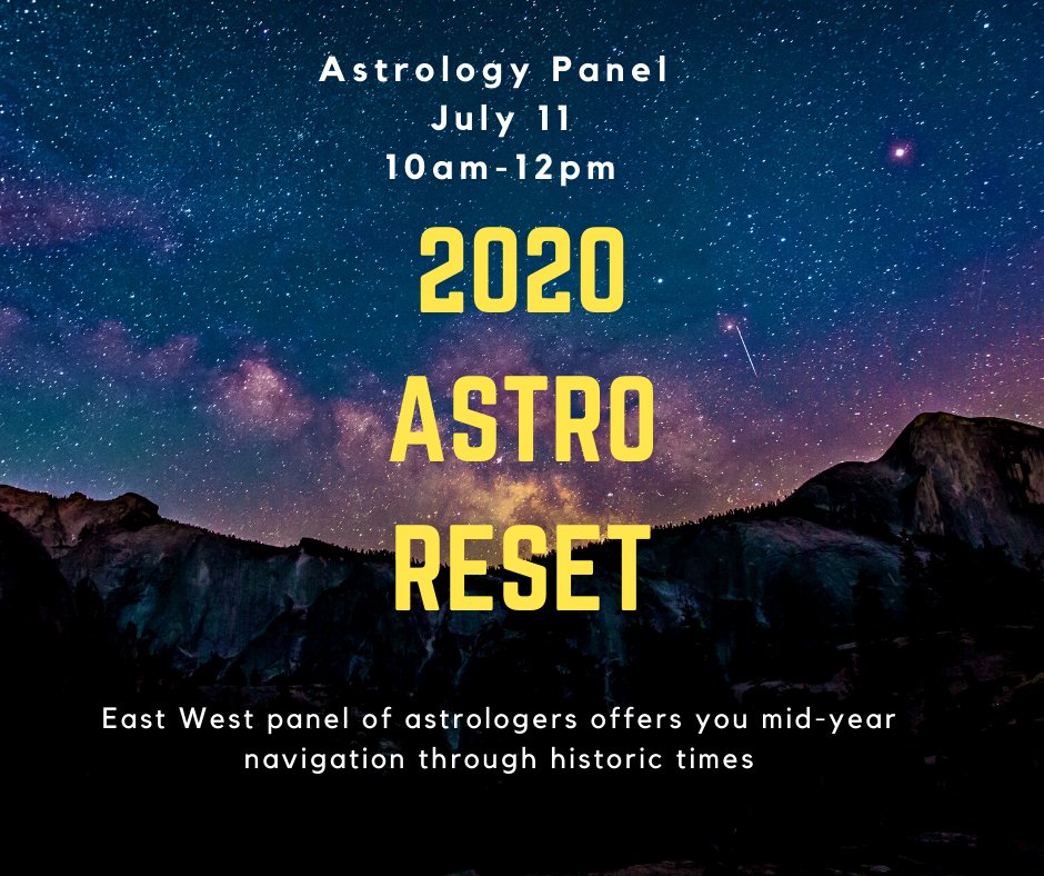 EWBookshop's tweet photo. This Saturday, the East West astrologers interpret the stars during these turbulent times. 
https://t.co/XmkQNymId2 https://t.co/Hg272p5B5Q