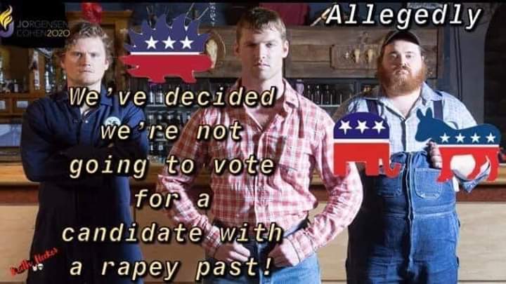 Uber_guy603's tweet photo. @JoeBiden Sorry @JoeBiden I prefer not to vote for or condone your or comb over Caligula's sexual assault history. That's why I'm supporting @Jorgensen4POTUS https://t.co/Cz5La5J75s