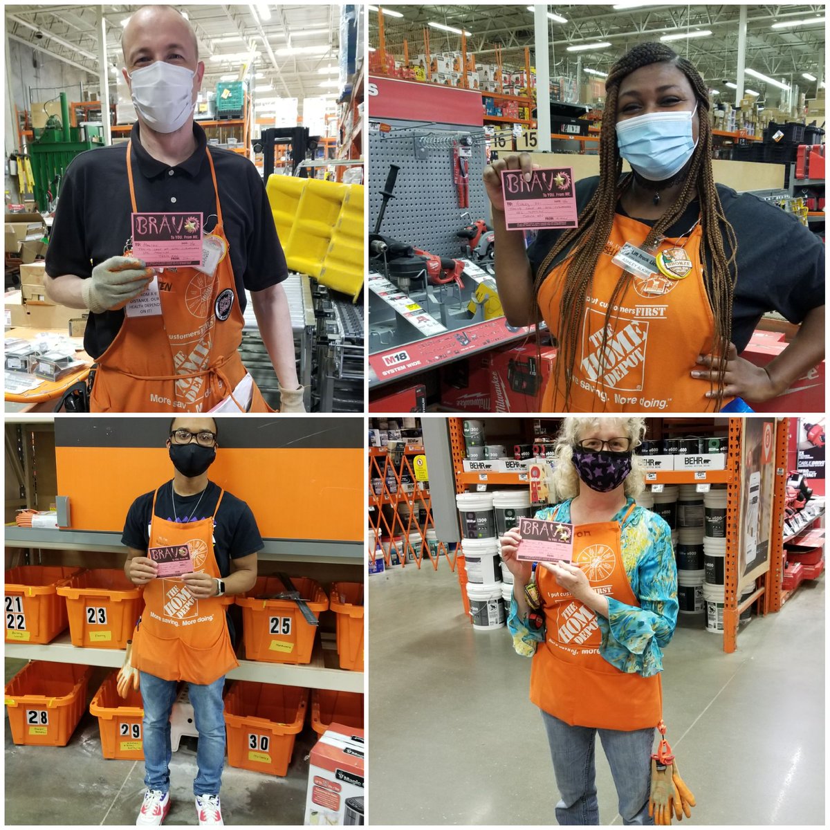 JustinRoth3016's tweet photo. Recognizing associates with Bravos and Stars for #VOCmention at 3016. Homer Award for one associate who got mentioned 4 times last week. @KevinDuncan3016 @Imogene @adam_veatch @Melissa_DHRM196 @ShowMeShawnD196 @CampSweenScott https://t.co/BEqECZQyCB