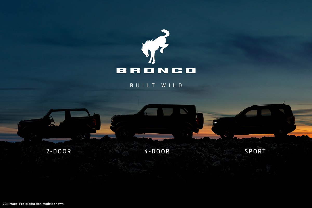 The Bronco rides again - For generations, it has been the pride of American rides, and now, it's back! Reserve your #Bronco now <a href="/TamiamiFord/">Tamiami Ford</a>.
.
.
.
#Ford #FordBronco #BuiltWild