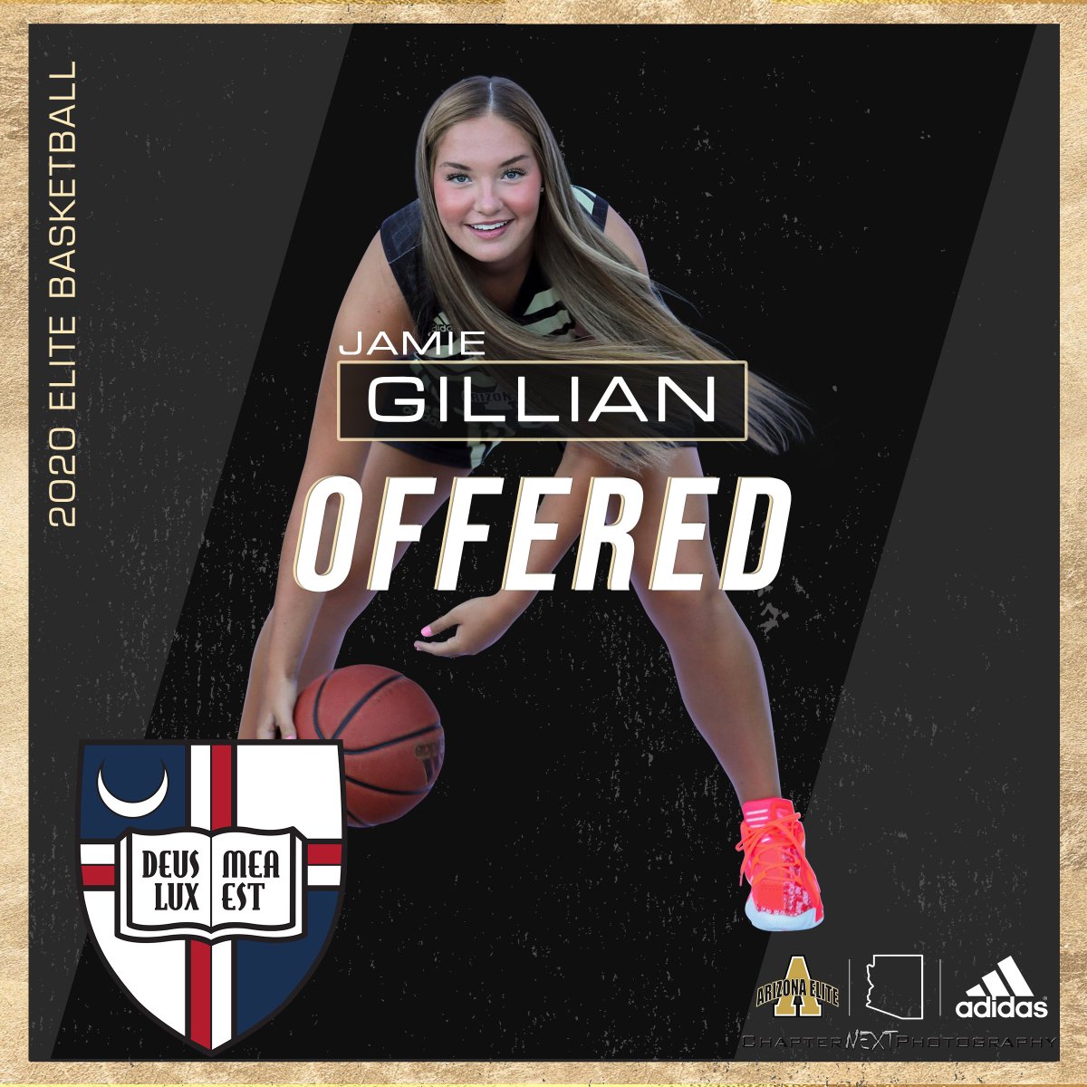 S/O to Jamie Gillian (Seton - 2021) on her offer from Catholic University!!!

<a href="/jaybae1219/">J A Y 🤍</a> <a href="/PBRhoops/">Premier Basketball</a> <a href="/PGHArizona/">Prep Girls Hoops Arizona</a> 

/// #3SSB #FreeToCreate ///
