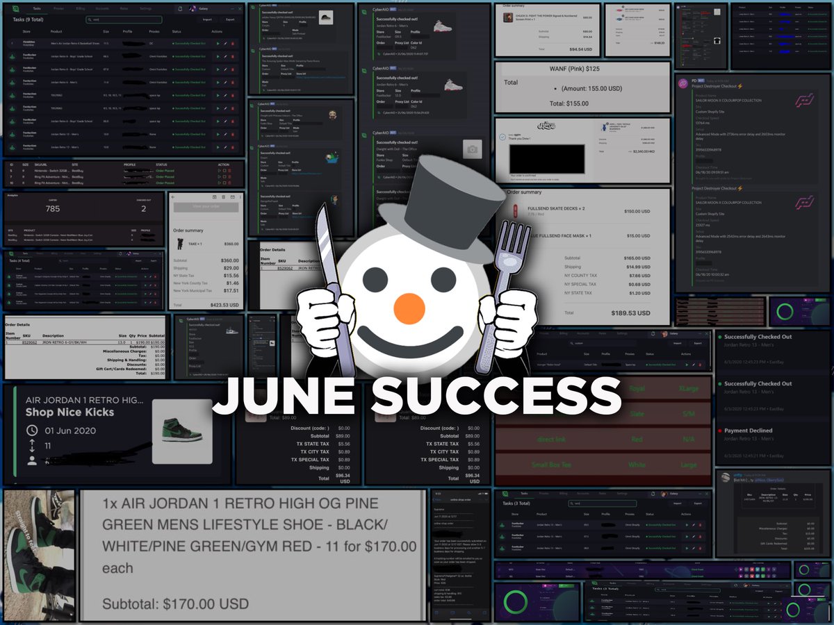 BlizzardACO's tweet photo. We’re a little late, but here’s our June success and it’s safe to say we did pretty well! 🥳

Drop a like and we will DM some of you an invite to the server! 📩 https://t.co/tuNSfjNsSi