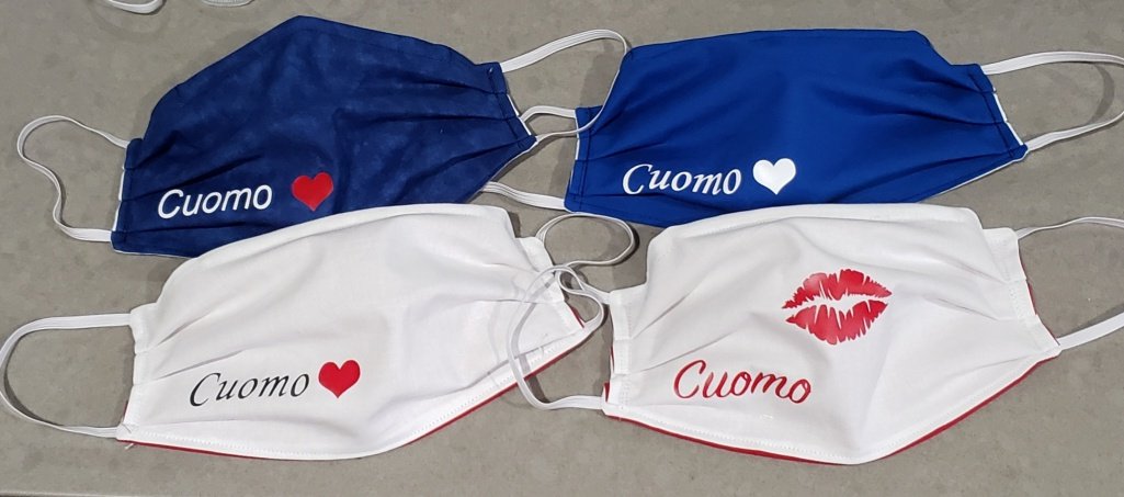 ChantelleIngrid's tweet photo. @NYGovCuomo My daughter and I really hope you like them. Custom request special face mask.. ❤ Do you like it? https://t.co/divAoIpYQf
#nygovcuomo #Cuomo #customfacemask #customsashes #cuomo2024 #Cuomo2020 #cuomofacemask https://t.co/sjnYauYLCs