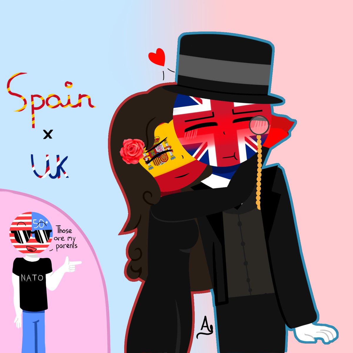 demon_63's tweet photo. Amo este ship owo (don’t hate me :’v) #CountryHumans #Countryhumansuk #countryhumansespaña https://t.co/Ms58XS0m0V