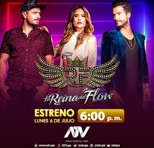 #Perú - Hoy gran estreno de #LaReinaDelFlow por <a href="/atvpe/">ATV</a> a las 6pm. No te la pierdas!

<a href="/caroramirezquin/">Carolina R Quintero</a> <a href="/carlos1torres/">carlos andres torres</a> <a href="/MABELMORENO/">Mabel Moreno</a> <a href="/lucho_velasco/">Lucho Velasco</a> <a href="/Adractriz/">Adriana Arango G</a> <a href="/marianamusic/">Mariana</a> <a href="/jsebasmusic/">Sebastian Silva ⚓️</a> <a href="/valelizcano/">Valentina  Lizcano</a> <a href="/DianaWiswell/">Diana Wiswell C</a>