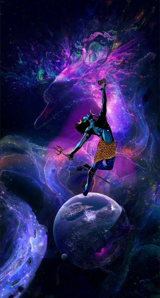 6)Damaru resonates with the universal sound or Nada : ॐ which can be heard in deep mediation & denotes the state of awakening from the slumber of ignorance Kamandala-It carries water with which the Shiva-the Adi Guru quenches his bhaktas thirst for knowledge & wisdom