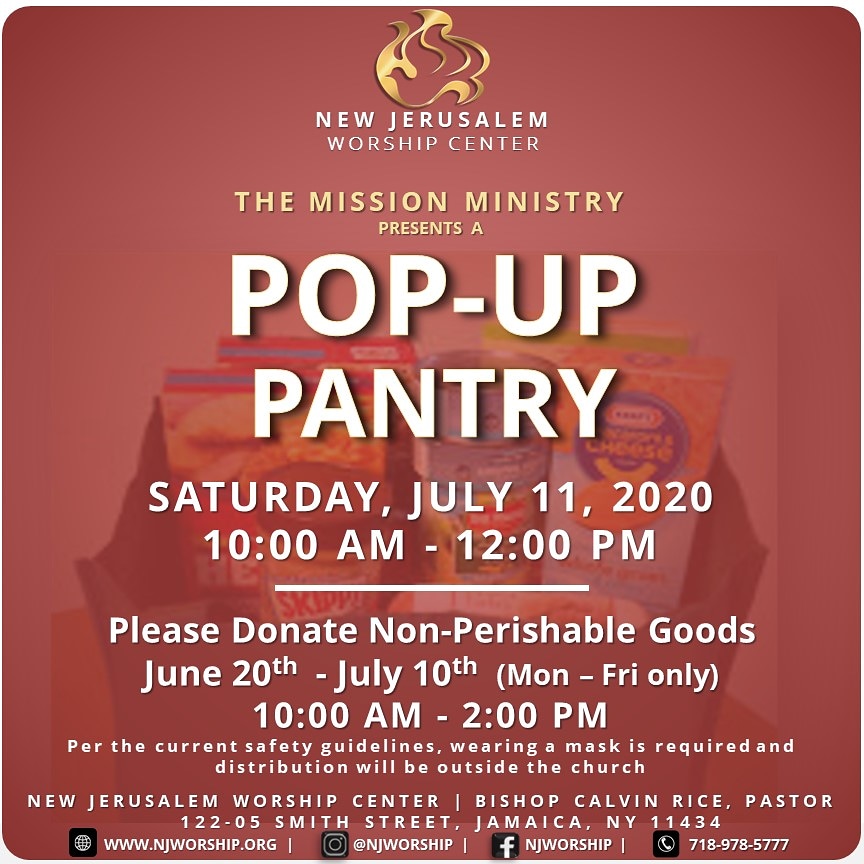New Jerusalem Worship Center tweet media