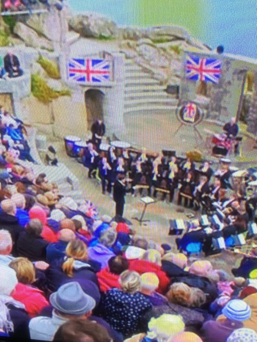 M_C_Band's tweet photo. Very proud to have our Proms @minacktheatre shown on @Channel4  Devon and Cornwall programme this evening. Can’t wait to get back there next year. 🇬🇧 🎶 https://t.co/0l1nWIYb8K
