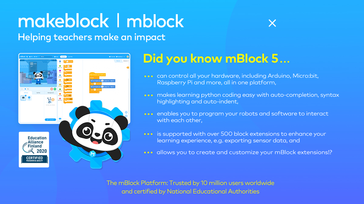 mbot python programming