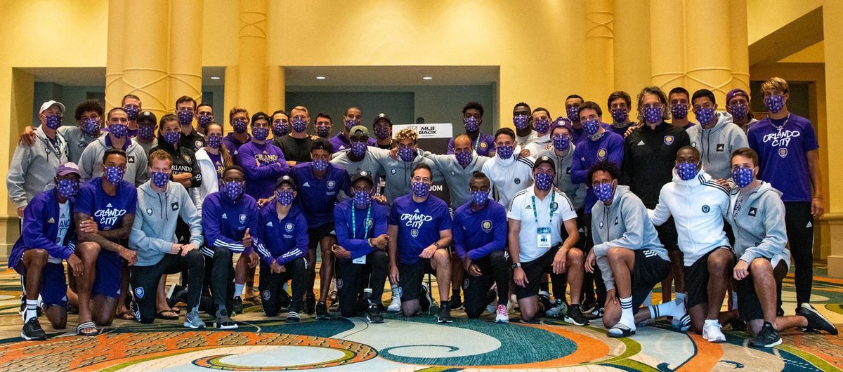 OrlandoCitySC's tweet photo. All together and ready to fight for you, Orlando. 😈
Vamos con todo! #MLSisBack https://t.co/OxWDBSWAHW