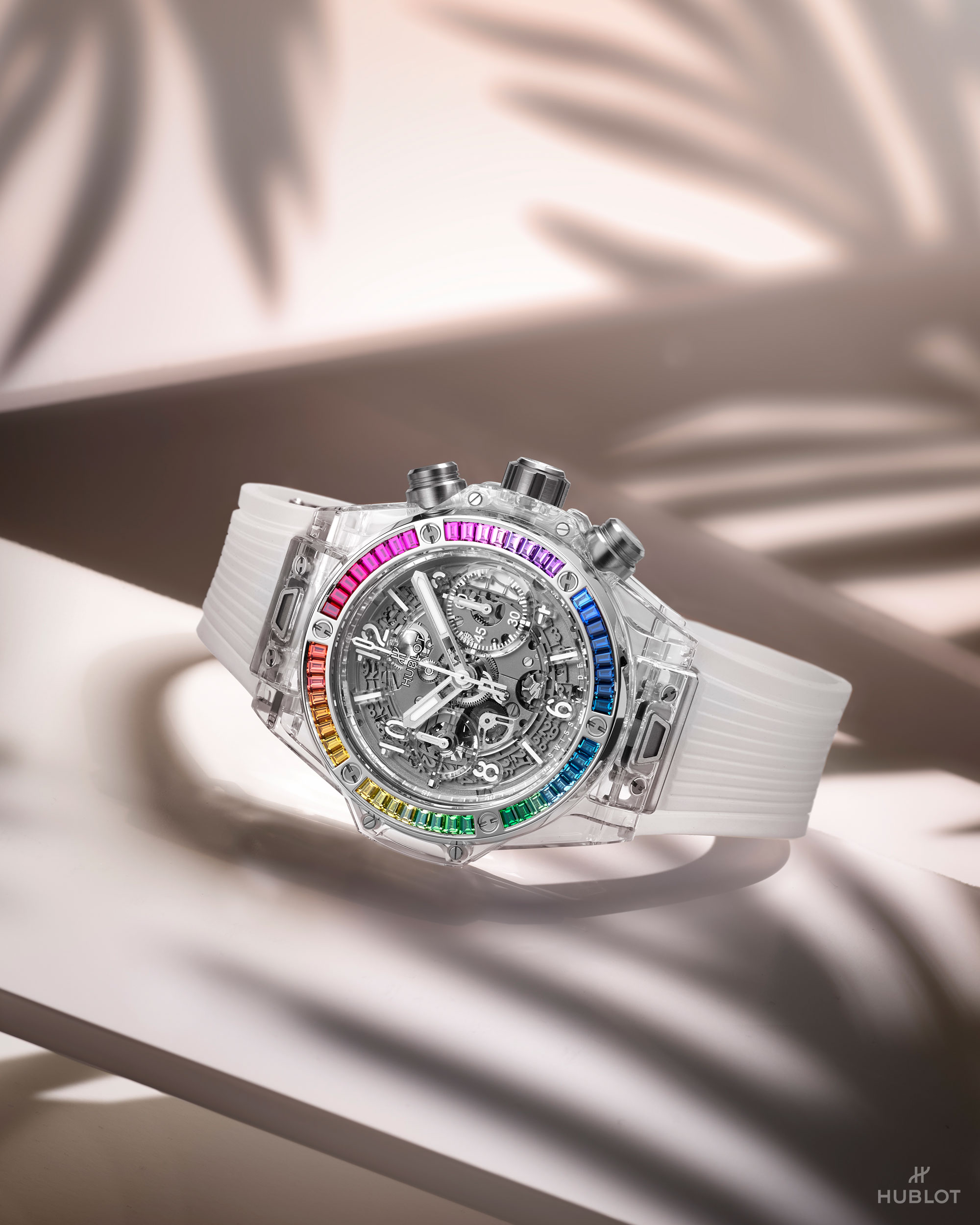 Hublot sapphire rainbow hotsell