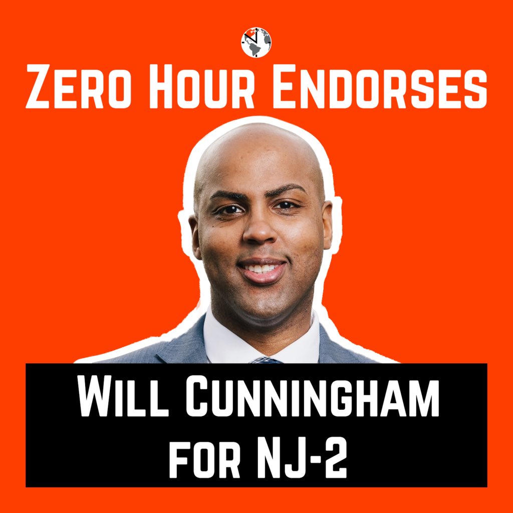 ThisIsZeroHour's tweet image. We’re endorsing Will Cunningham this primary election cycle!

If you’re in New Jersey, make sure to head to the polls TOMORROW! #thisiszerohour #demprimaries
