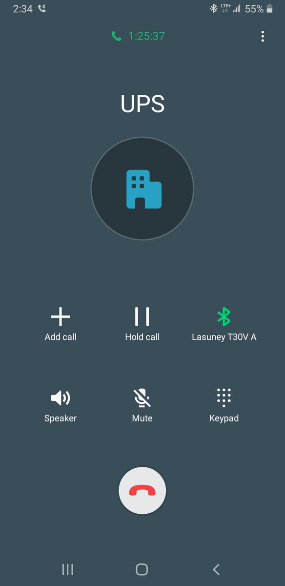 CookieCuttersMB's tweet photo. @UPS cust svc stinks! 2 tries to deliver my pkg outside posted business hours (without notice) and 1 time during lunch and told it was the final attempt.  Tried to call to manage a pickup and have been on hold for over 1 hr 25 mins! https://t.co/7F3dv1R29U