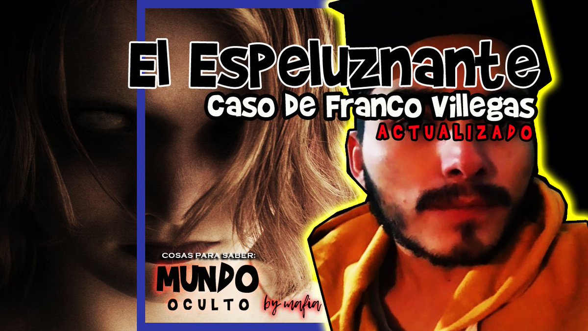 mafiaproduct7's tweet photo. 😲Te invito a ver mi nuevo video🙌TODO sobre el caso #paranormal de #francovillegas de #tiktok 👇
https://t.co/P9X4JeTfg0
#terrorentiktok #TikTokviral #casofrancovillegas #fantasma #6Julio #dross #drossrotzank #FelizLunes #YouTuber https://t.co/WU5U5ADFU0