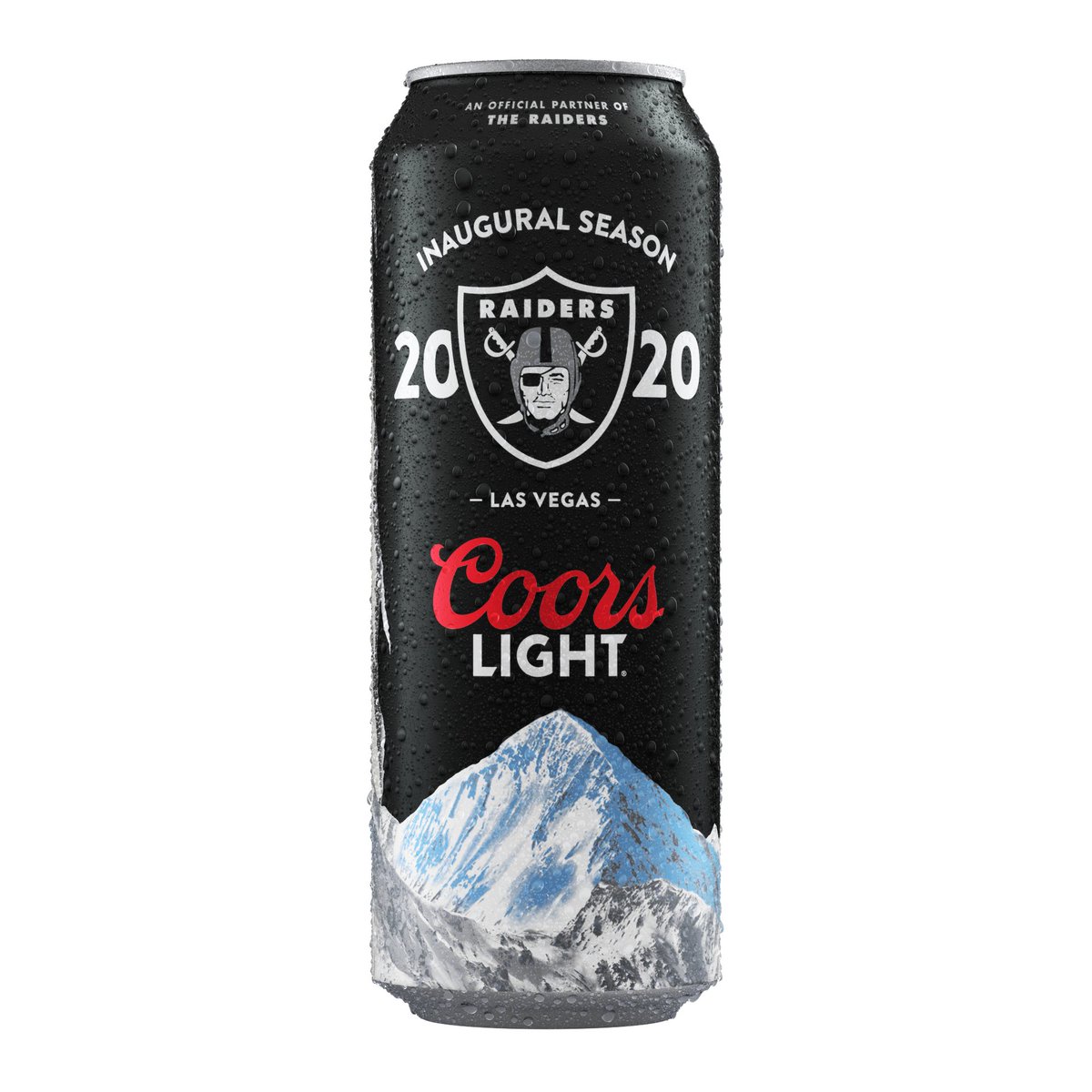 MolsonCoors's tweet photo. Check out these @CoorsLight cans, #RaiderNation! We’re excited to be a named Founding Partner of Allegiant Stadium and Official Partner of the #Vegas @Raiders. https://t.co/YVtEhMS7jn https://t.co/9jVNKtWPnn