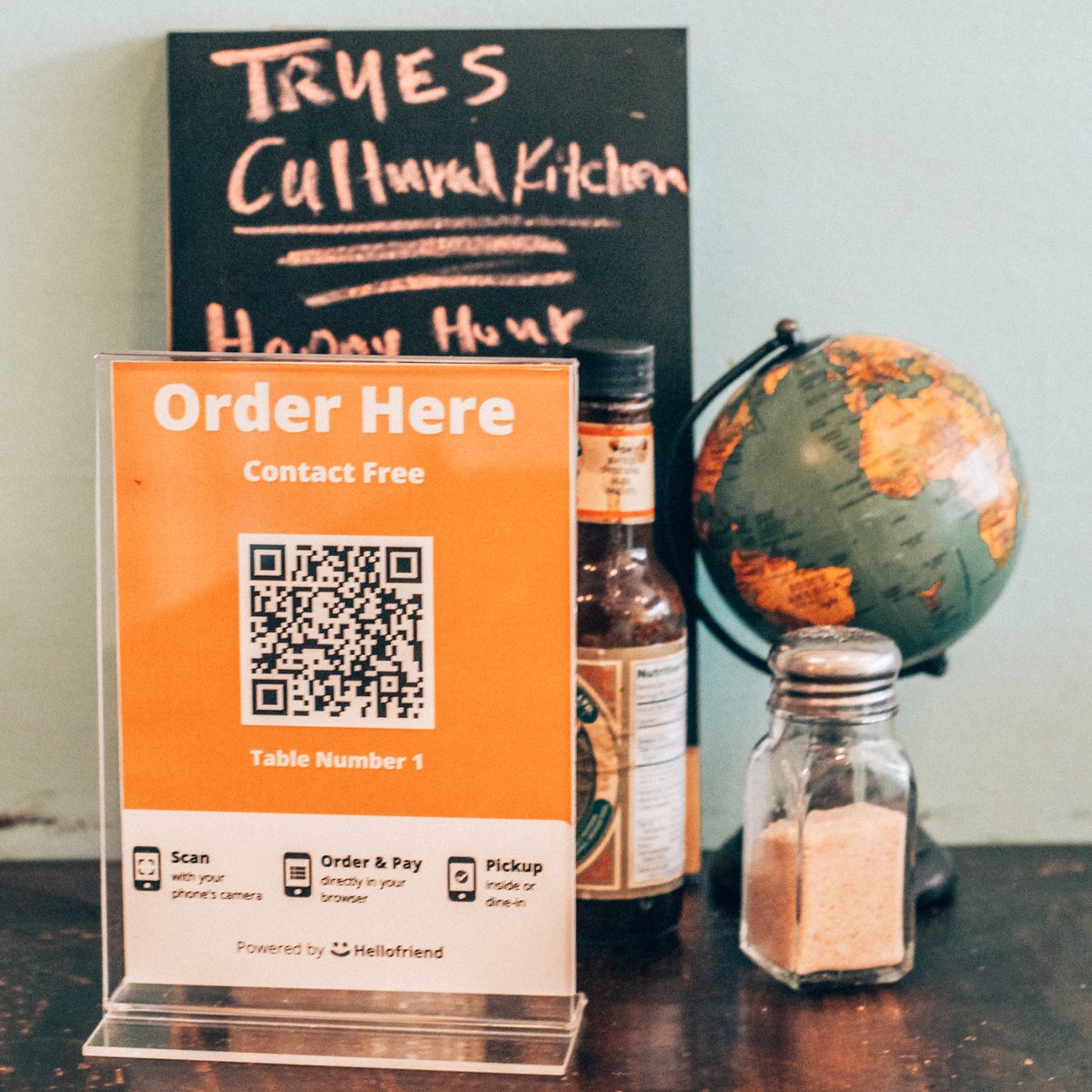 joinhellofriend's tweet image. Vegans and meat lovers alike, are you in the mood for a delicious meal? 😋 Check out our partner restaurant True's Cultural Kitchen! Contactless ordering now available — scan the QR code, order, and pay all on your phone!
