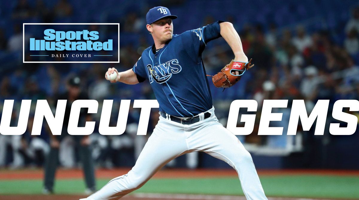 SInow's tweet photo. SI Daily Cover: From pitchers one through 15, the Rays have the best pure stuff in baseball. 

Tom Verducci explains where they're finding gems on a budget: https://t.co/06k3kUBPbr https://t.co/tlIlMHRAXp