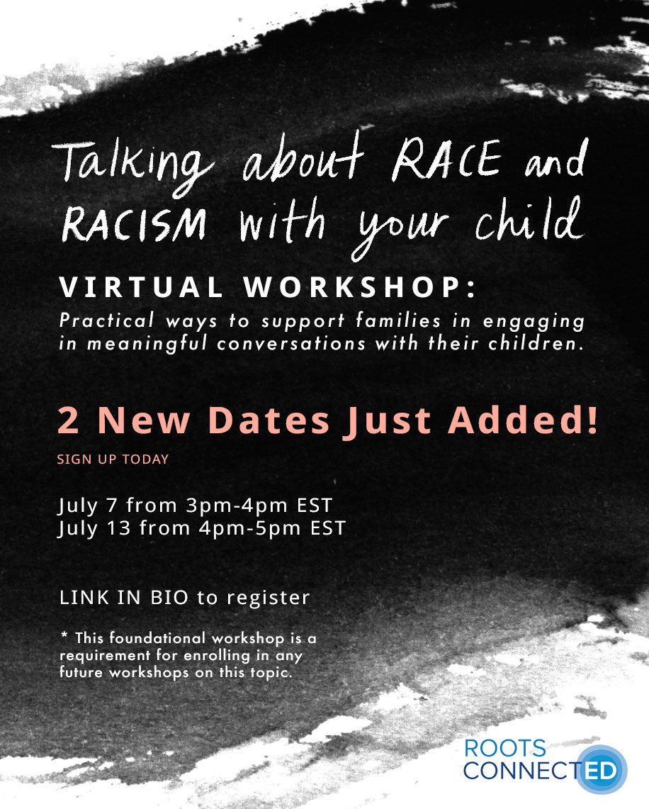 Join us tomorrow! Two more chances to sign up for this prerequisite workshop ... and an incredible second series follows!