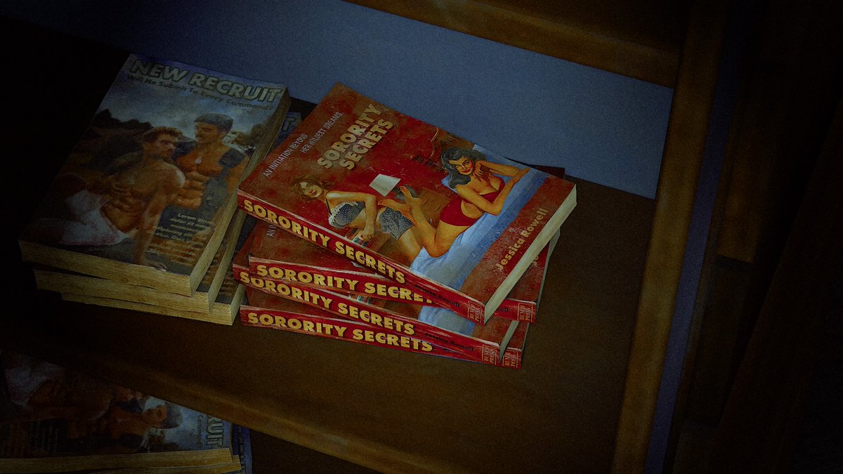 Pixielou87's tweet photo. Is this a real book? Asking for a friend
#thelastofuspartII #tlou2 #PS4share https://t.co/jS60sGDY7u