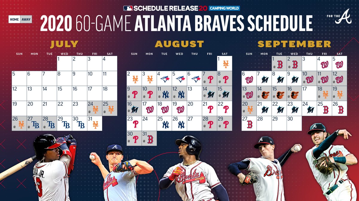 Braves's tweet photo. Every. Game. Matters.
#ForTheA https://t.co/6uq8hpJNoe
