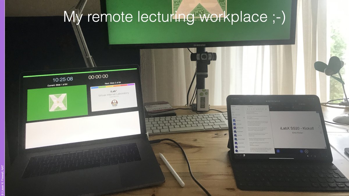 Giving online lectures in times of Corona ;-)
<a href="/TU_Muenchen/">TU München</a> <a href="/Prolehre/">ProLehre | Medien und Didaktik</a> <a href="/ilabxp/">iLab eXPerience</a> #ilabx #ilab #fun #blockcourse #internet