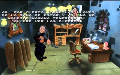 Wolfister_'s tweet photo. Hoy os traigo una aventura gráfica para #PC en #MSDOS. El turno es para #Drascula de #AlcachofaSoft. Con textos y doblada al castellano. La aventura está cargada de buen humor y es bastante entretenida. Yo la descubrí con la llegada del Scummvm. Si podéis, probadla.#1Juegopordia https://t.co/EpMqC54DUB